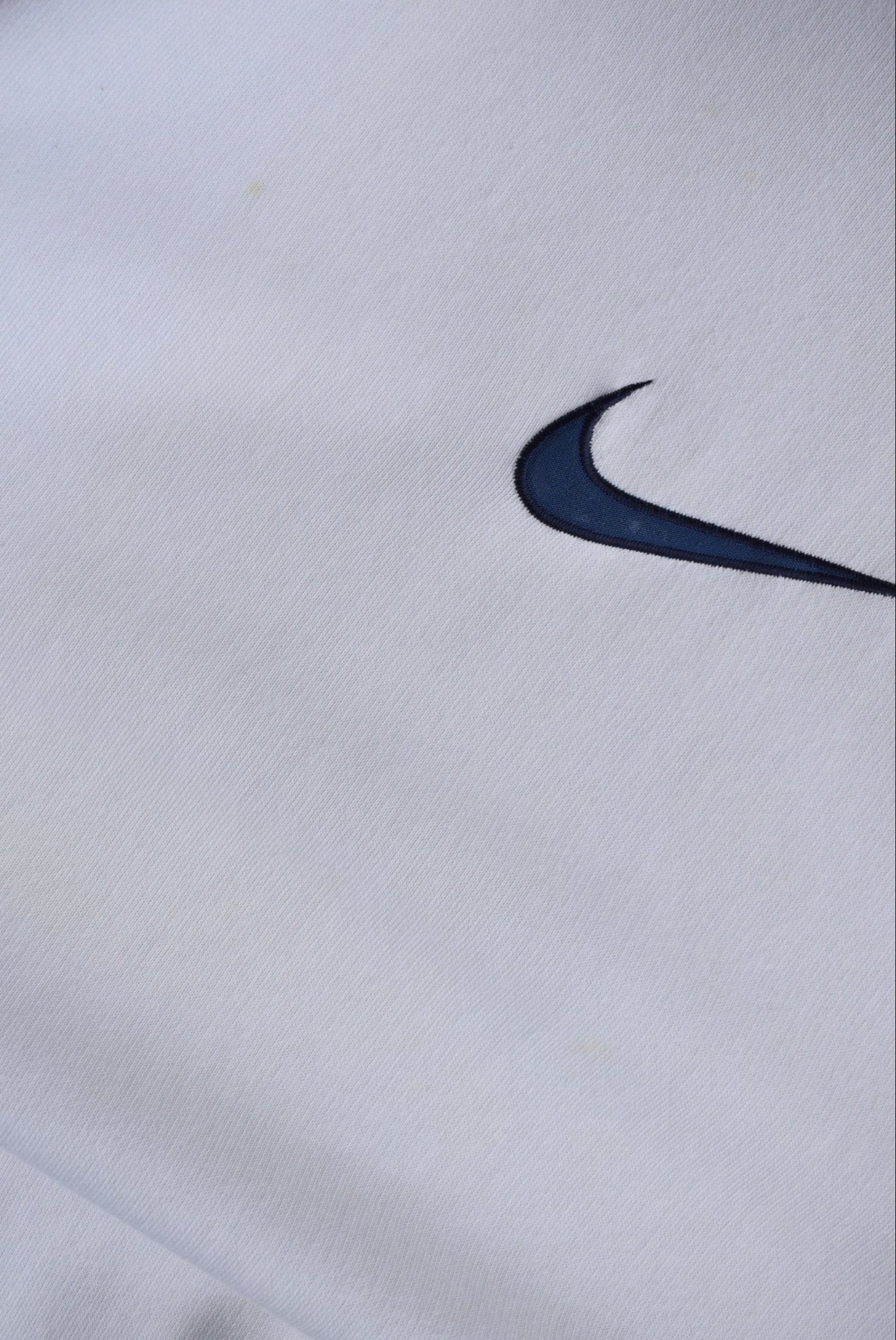 Vintage 90s Nike Big Swoosh Embroidered Crewneck (S) - Retrospective Store