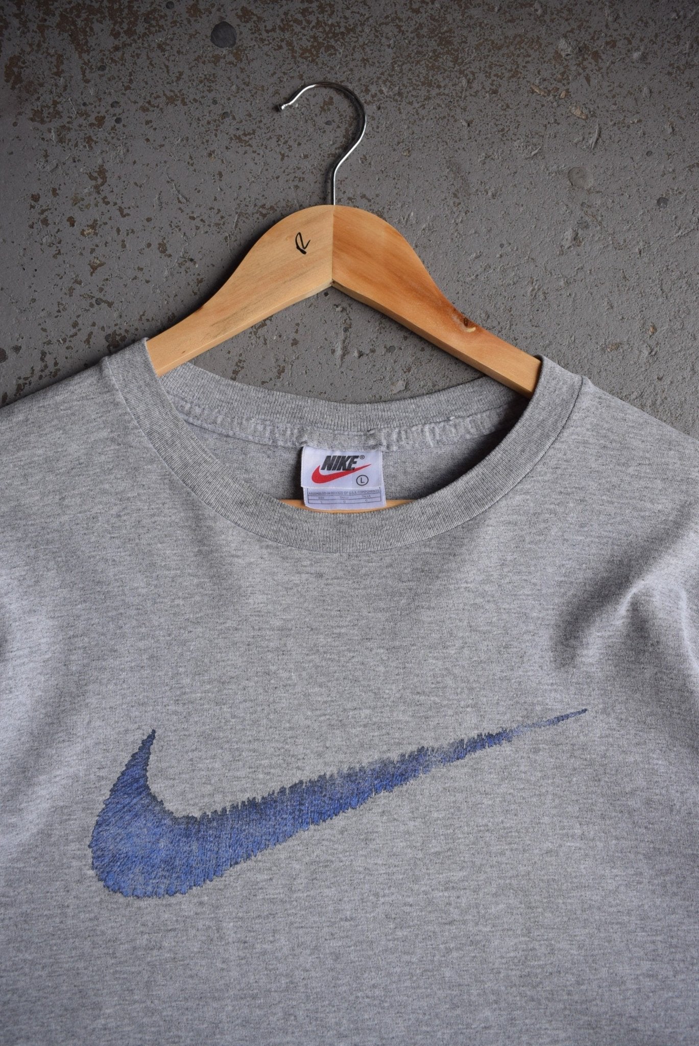 Vintage 90s Nike Big Swoosh Tee (XL) - Retrospective Store