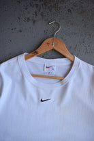 Vintage 90s Nike Centre Swoosh Embroidered Long Sleeve Tee (L) - Retrospective Store