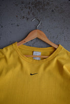 Vintage 90s Nike Centre Swoosh Embroidered Long Sleeve Tee (XL/XXL) - Retrospective Store