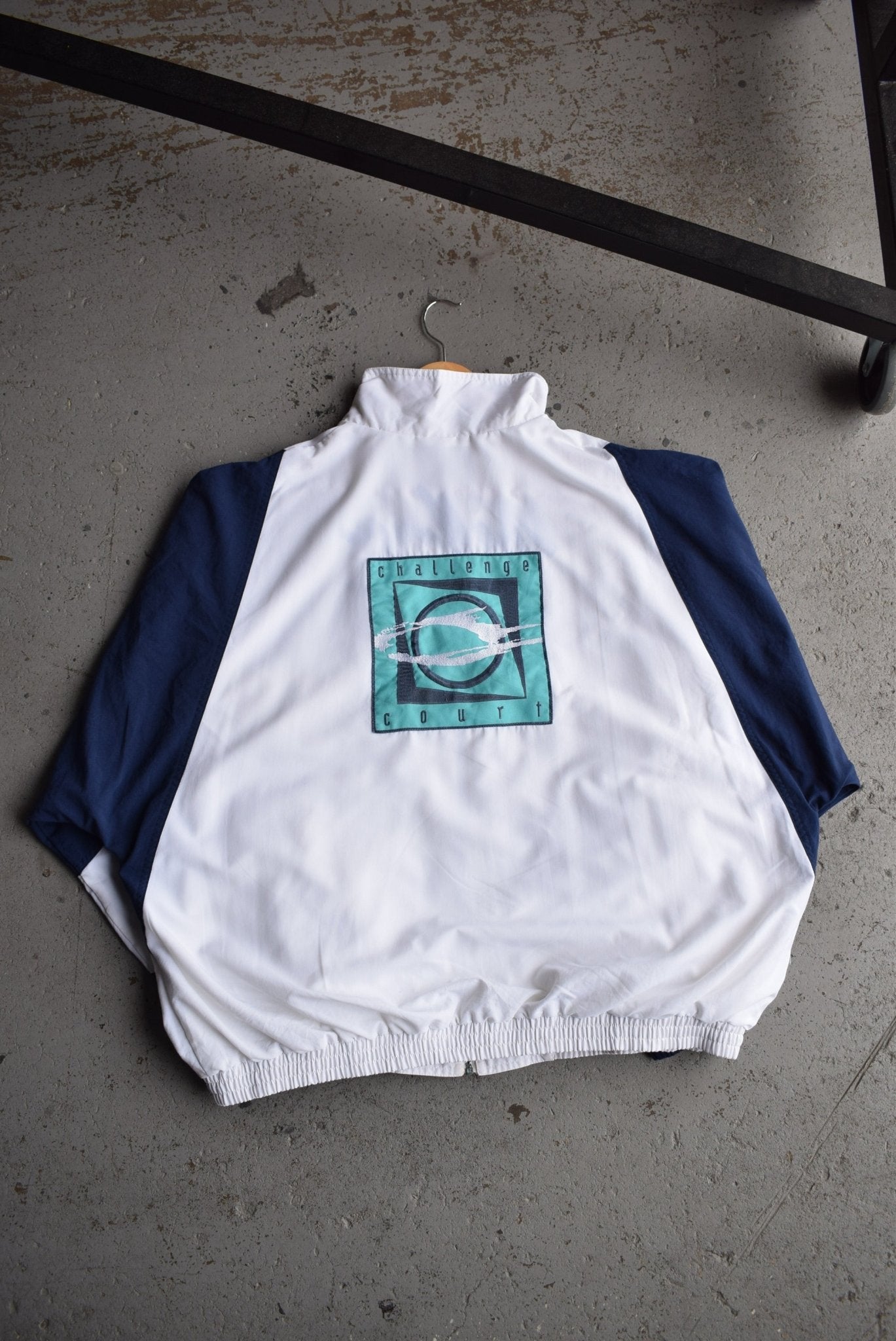 Vintage 90s Nike Challenge Court Embroidered Jacket (XL) - Retrospective Store