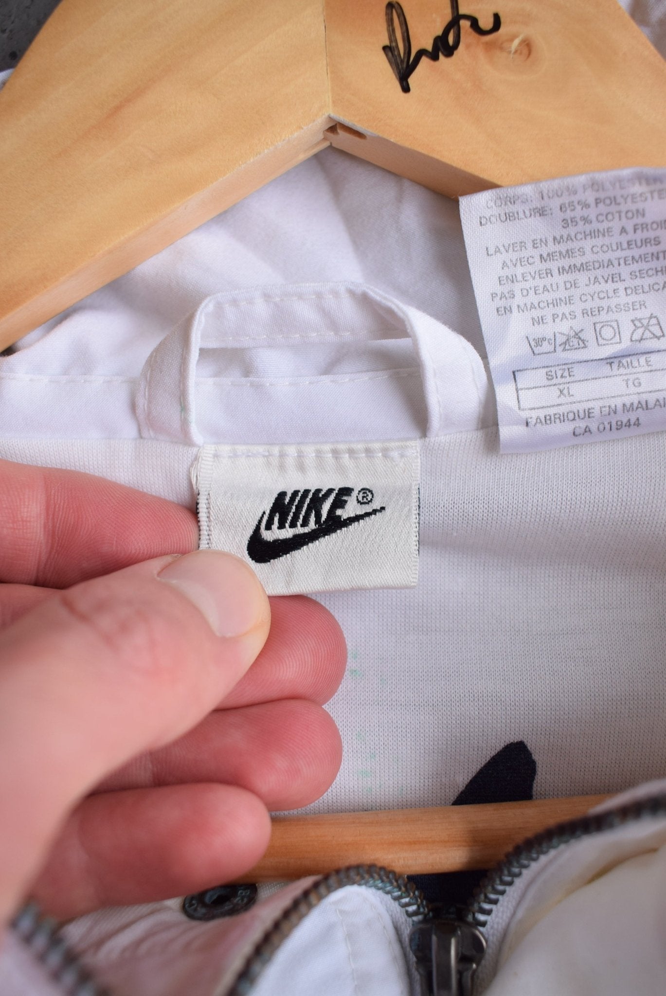 Vintage 90s Nike Challenge Court Embroidered Jacket (XL) - Retrospective Store