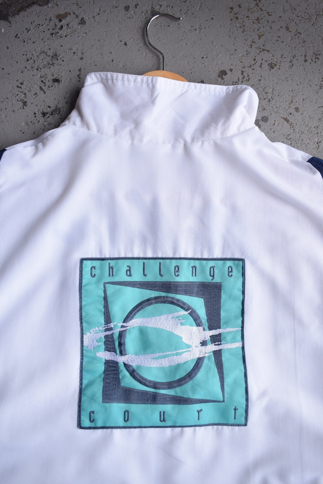 Vintage 90s Nike Challenge Court Embroidered Jacket (XL) - Retrospective Store