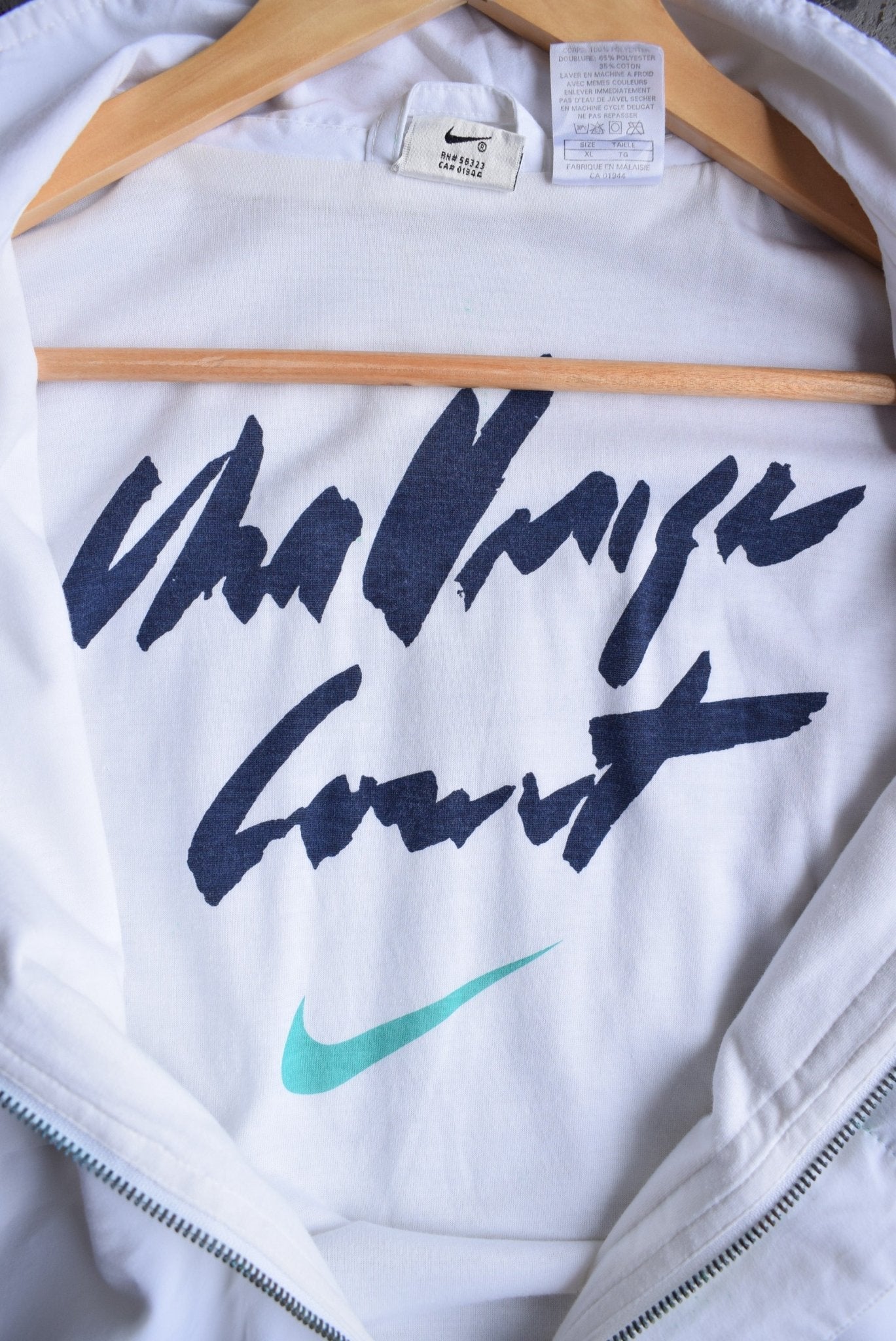 Vintage 90s Nike Challenge Court Embroidered Jacket (XL) - Retrospective Store