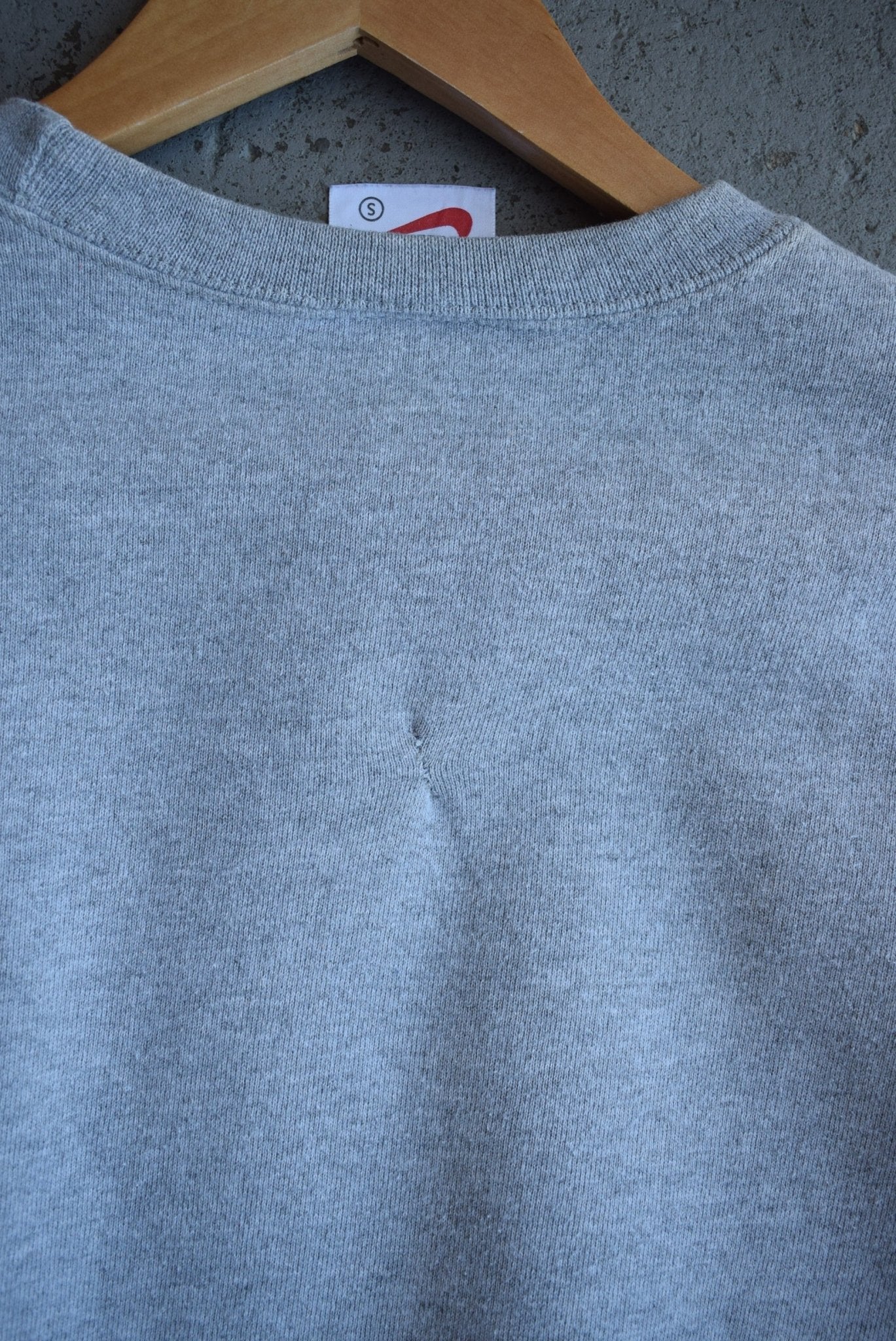 Vintage 90s Nike Classic Logo Embroidered Crewneck (M) - Retrospective Store