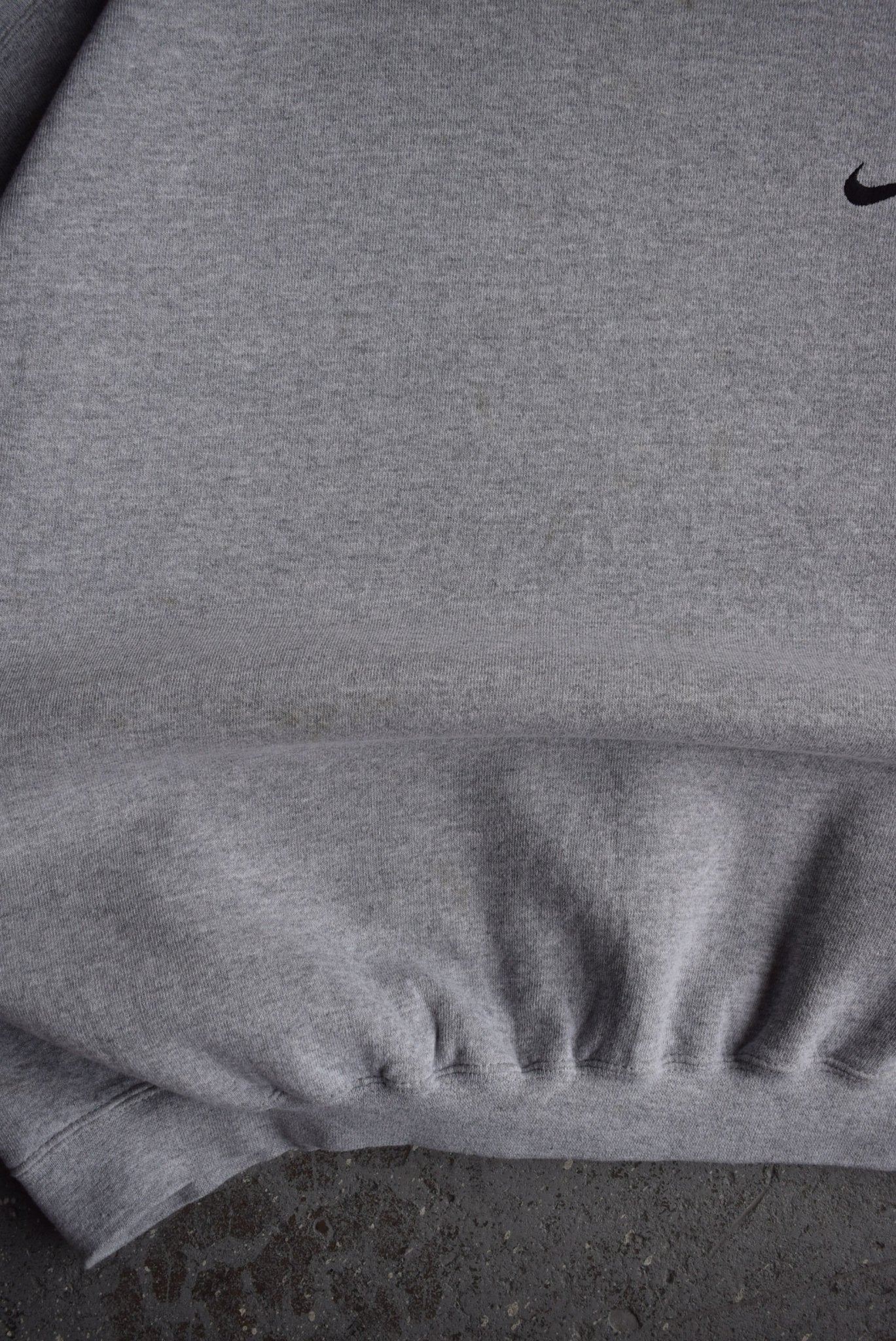 Vintage 90s Nike Classic Logo Embroidered Crewneck (XL) - Retrospective Store