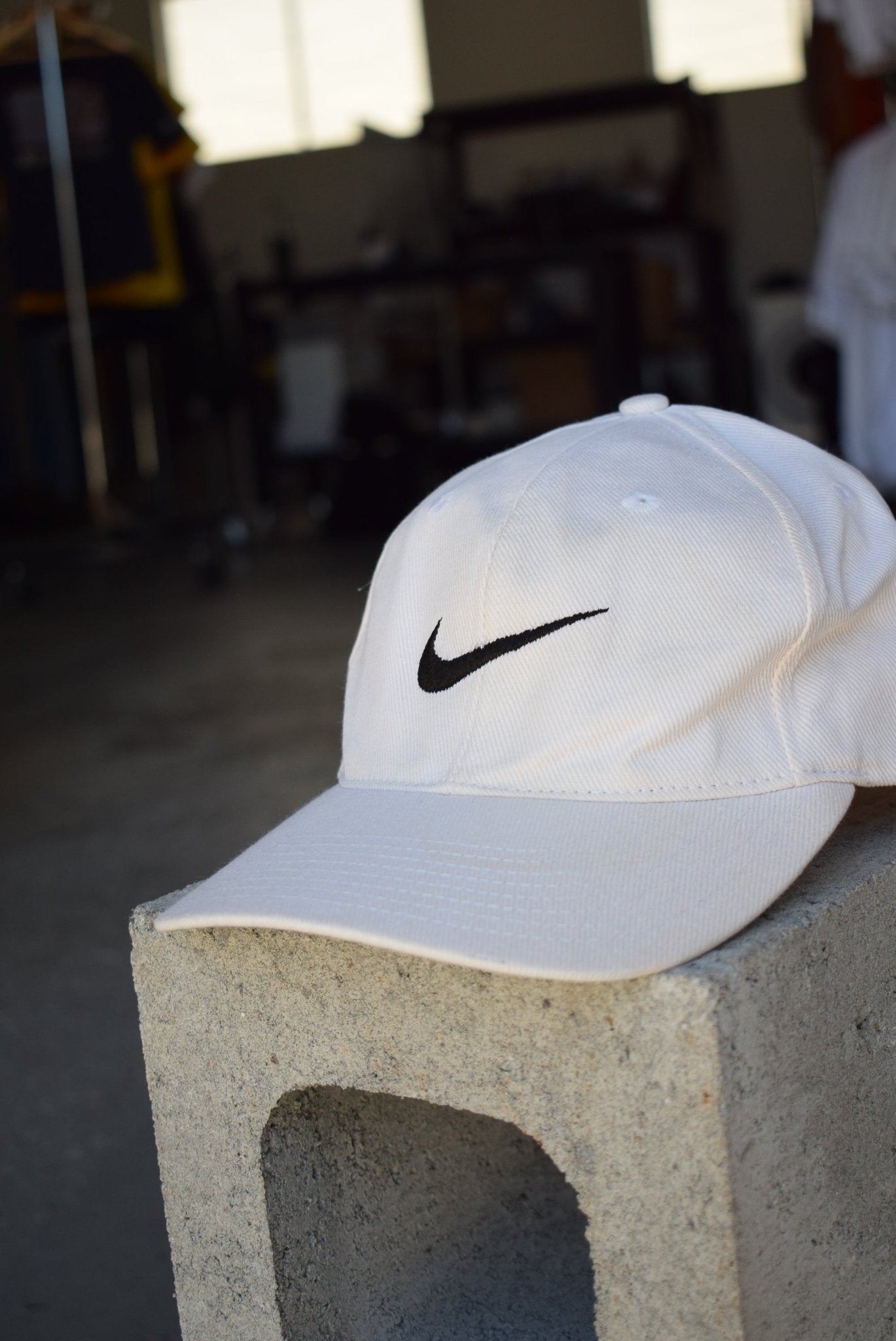 Vintage 90s Nike Classic Logo Embroidered Hat - Retrospective Store