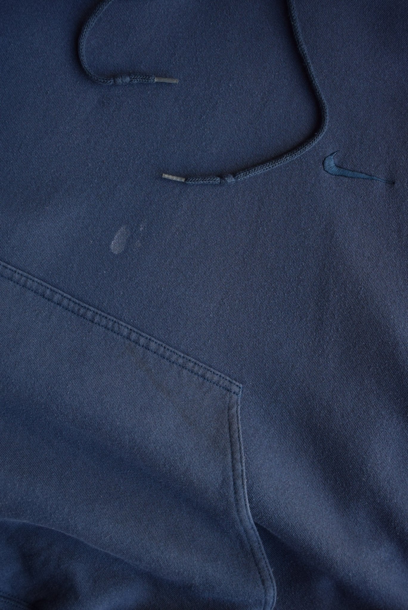 Vintage 90s Nike Classic Logo Embroidered Hoodie (XL) - Retrospective Store
