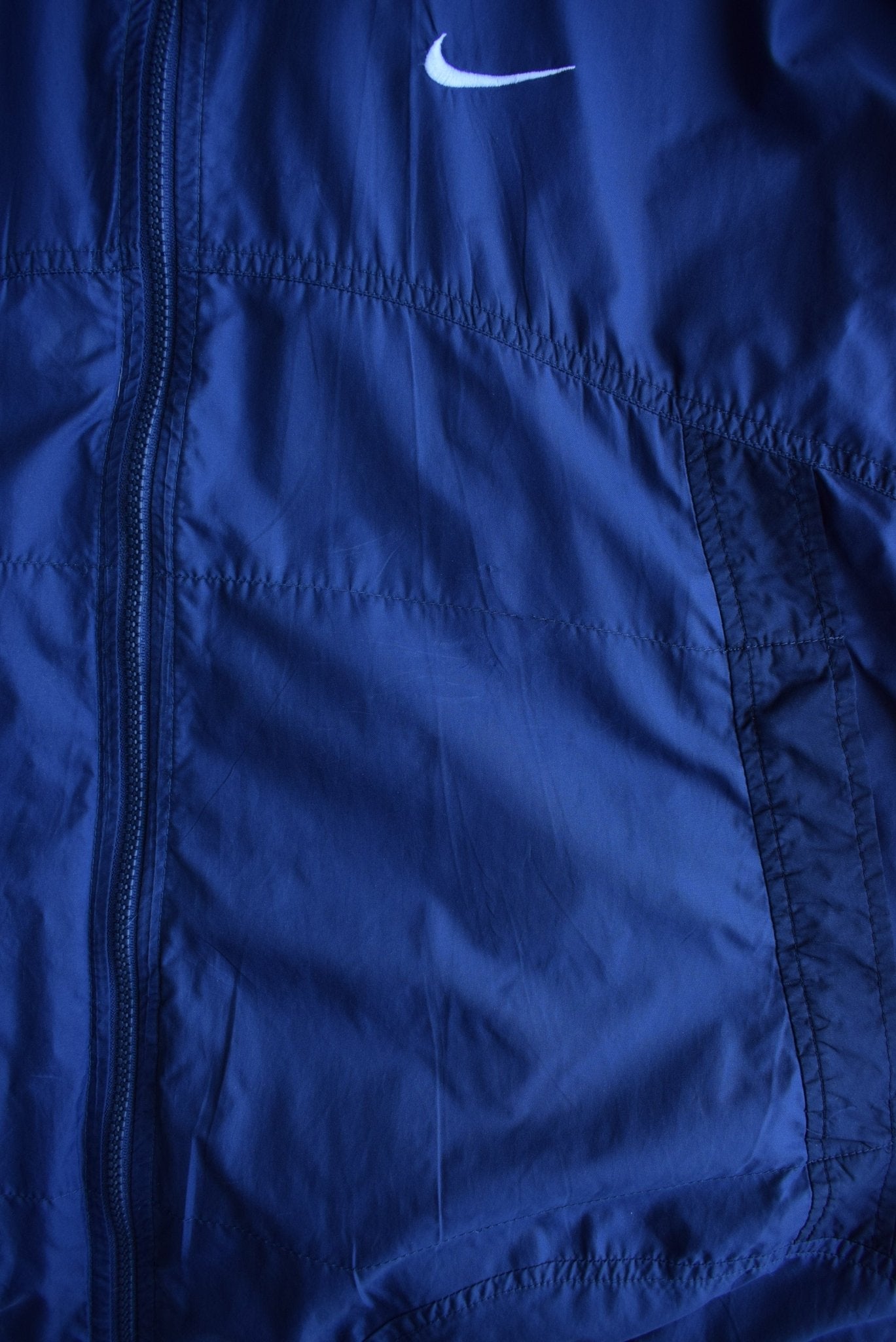 Vintage 90s Nike Classic Logo Embroidered Jacket (L) - Retrospective Store