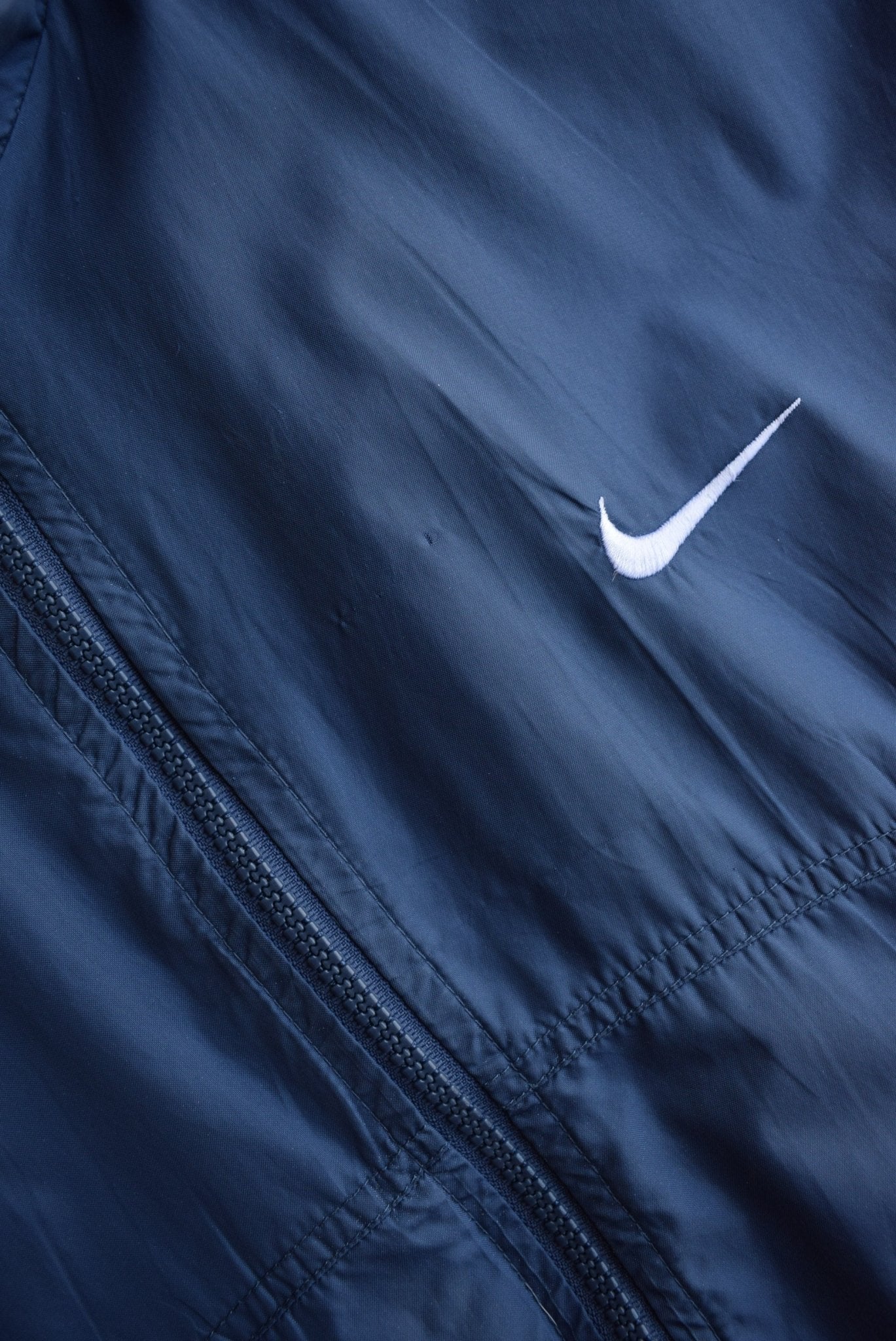 Vintage 90s Nike Classic Logo Embroidered Jacket (L) - Retrospective Store