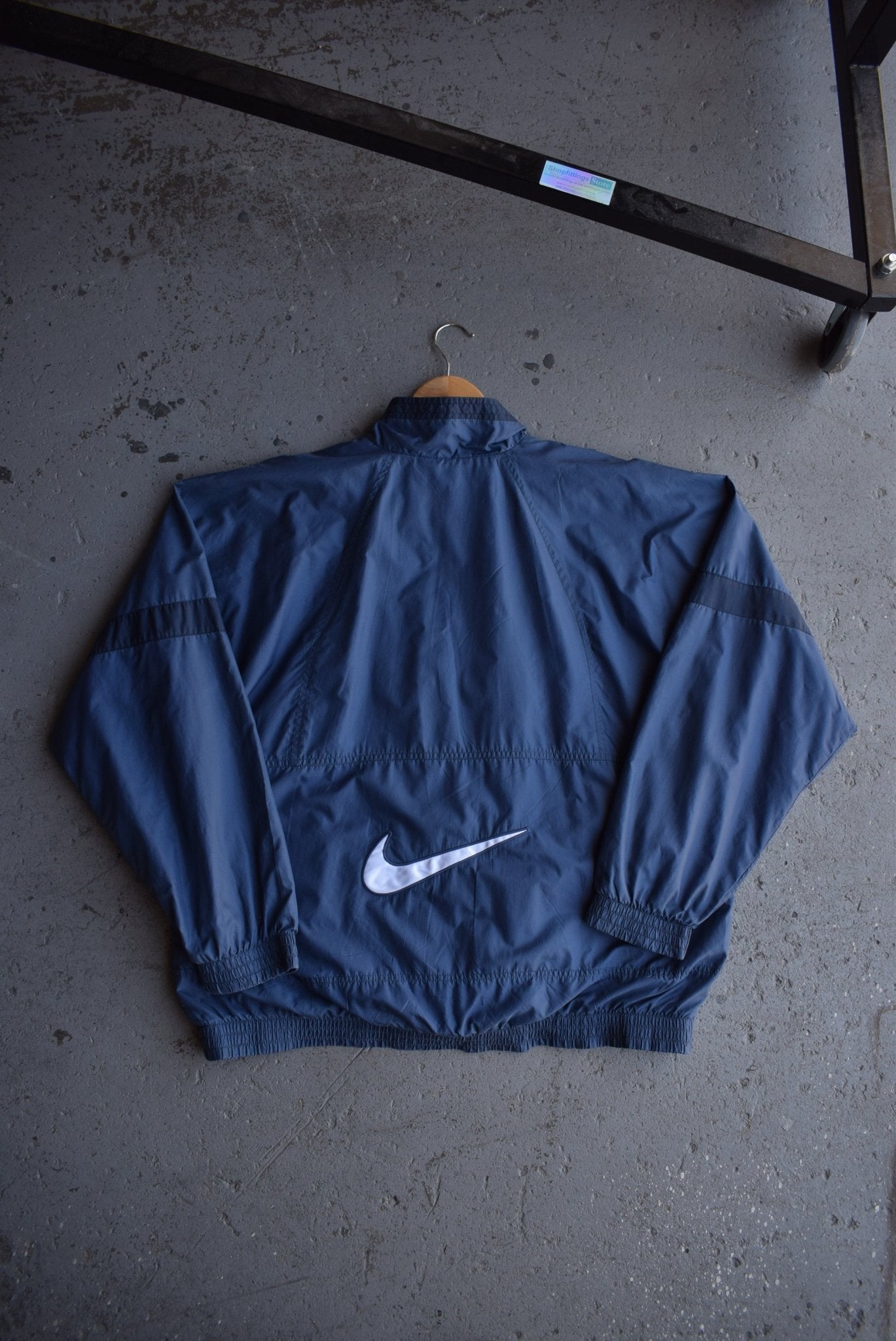 Vintage 90s Nike Classic Logo Embroidered Jacket (L) - Retrospective Store