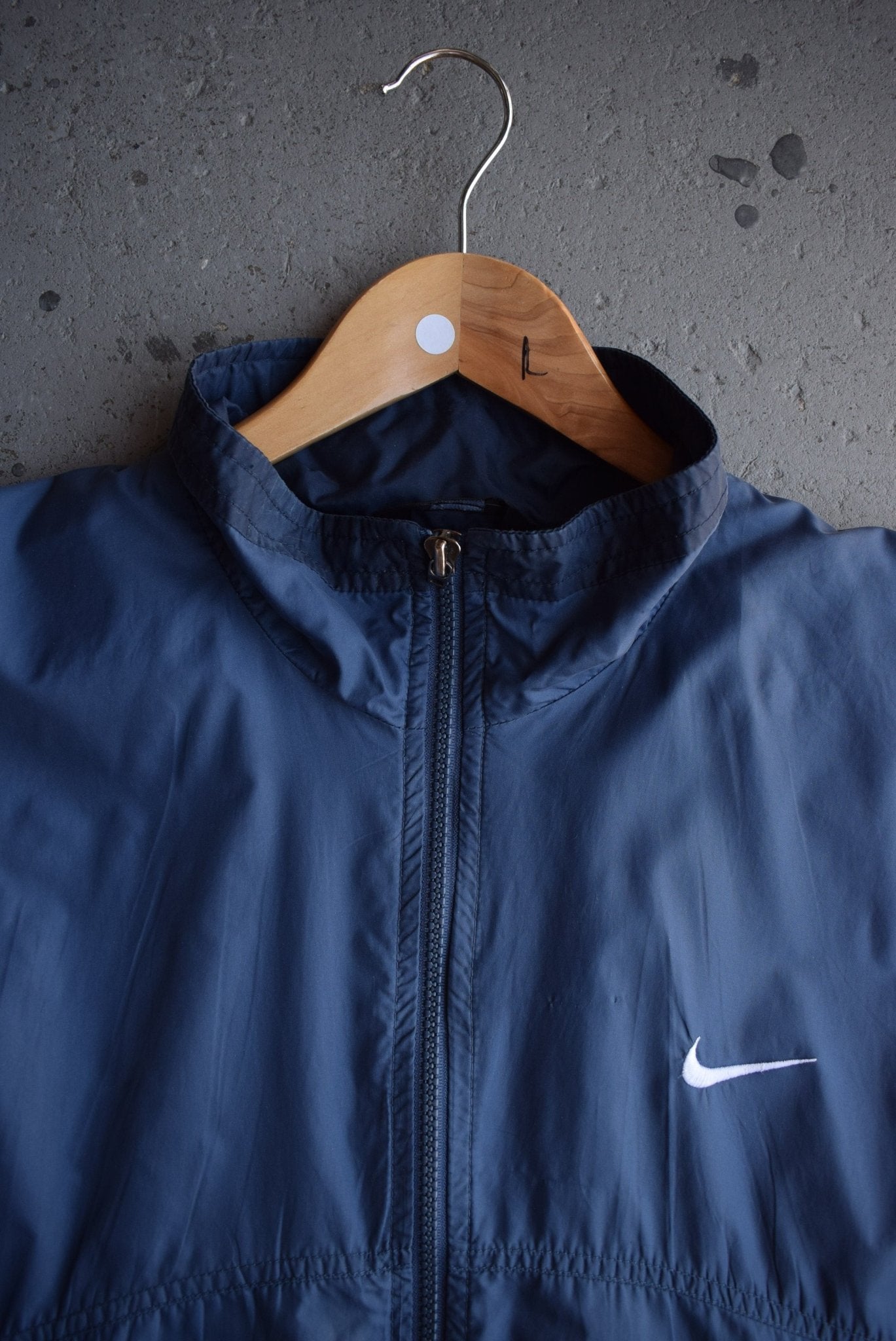 Vintage 90s Nike Classic Logo Embroidered Jacket (L) - Retrospective Store