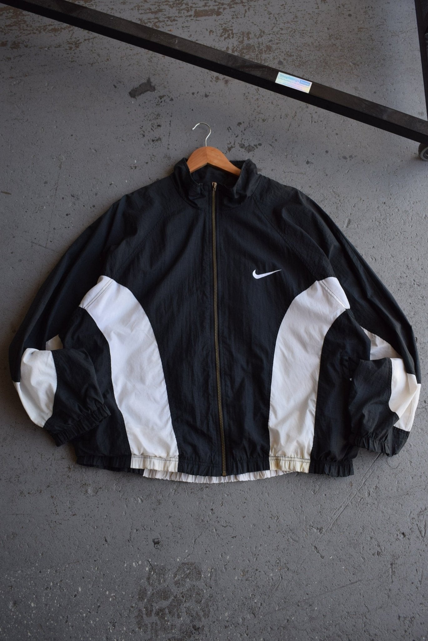 Vintage 90s Nike Classic Logo Embroidered Jacket (XL) - Retrospective Store