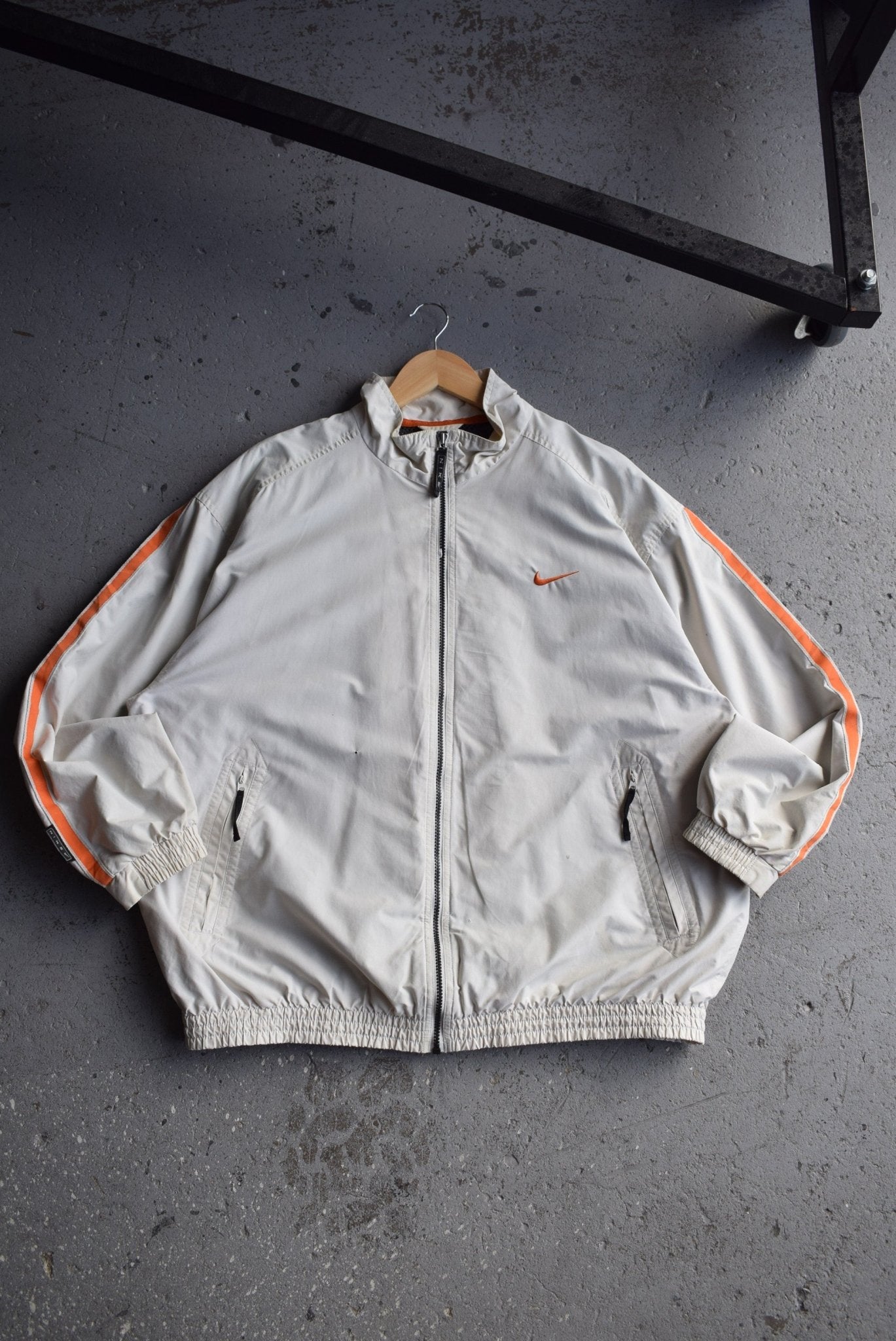 Vintage 90s Nike Classic Logo Embroidered Jacket (XL) - Retrospective Store