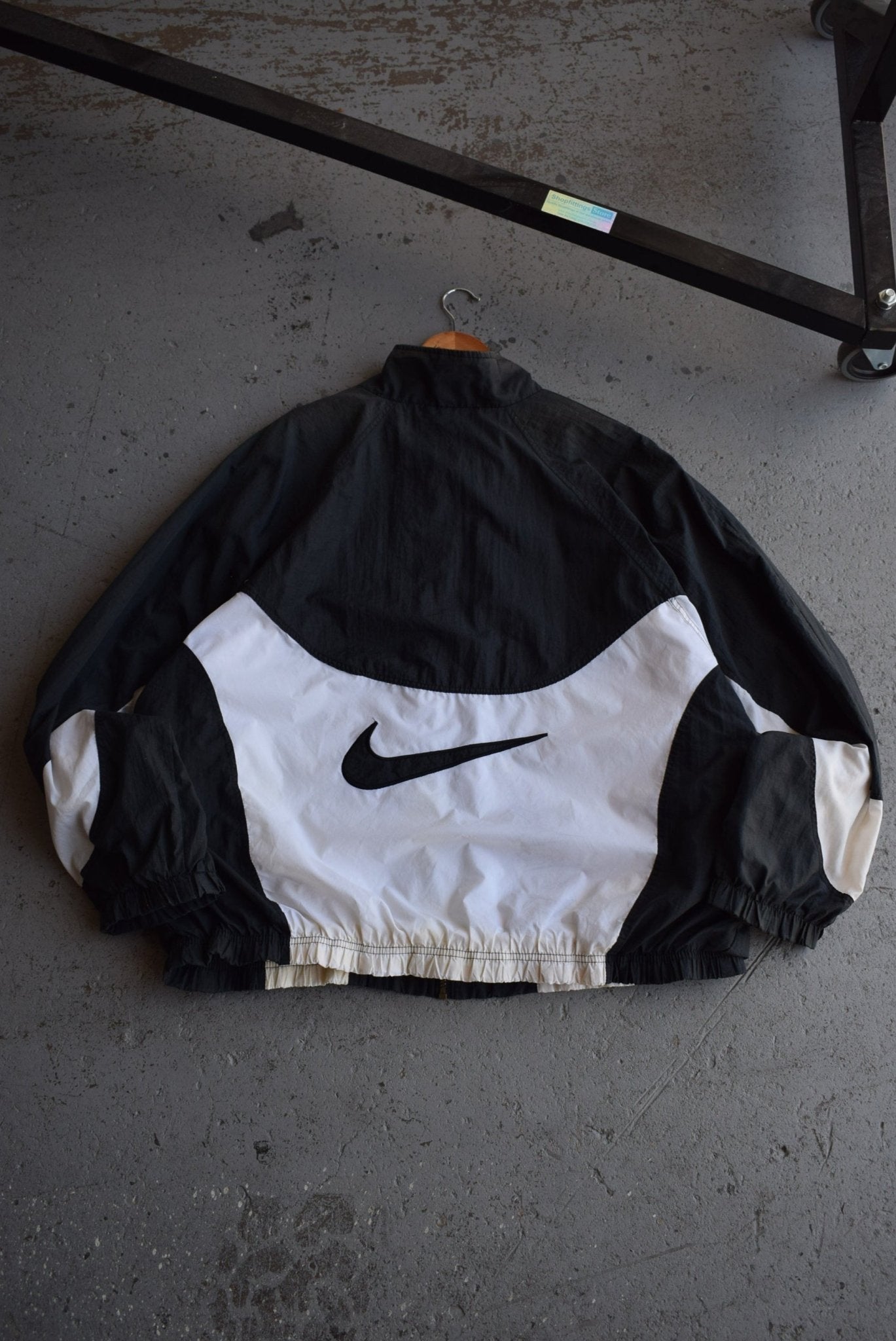 Vintage 90s Nike Classic Logo Embroidered Jacket (XL) - Retrospective Store