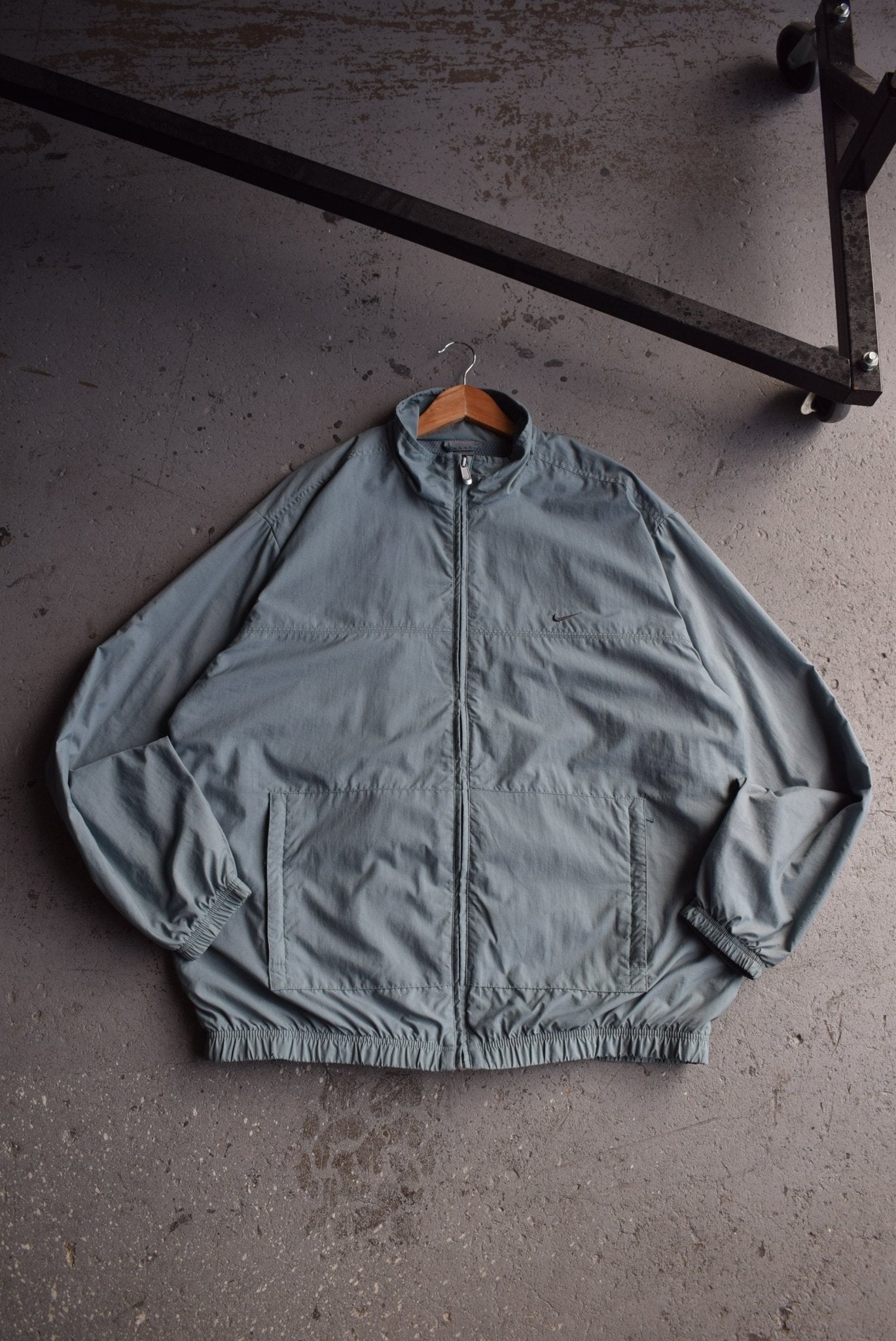 Vintage 90s Nike Classic Logo Embroidered Jacket (XXL) - Retrospective Store