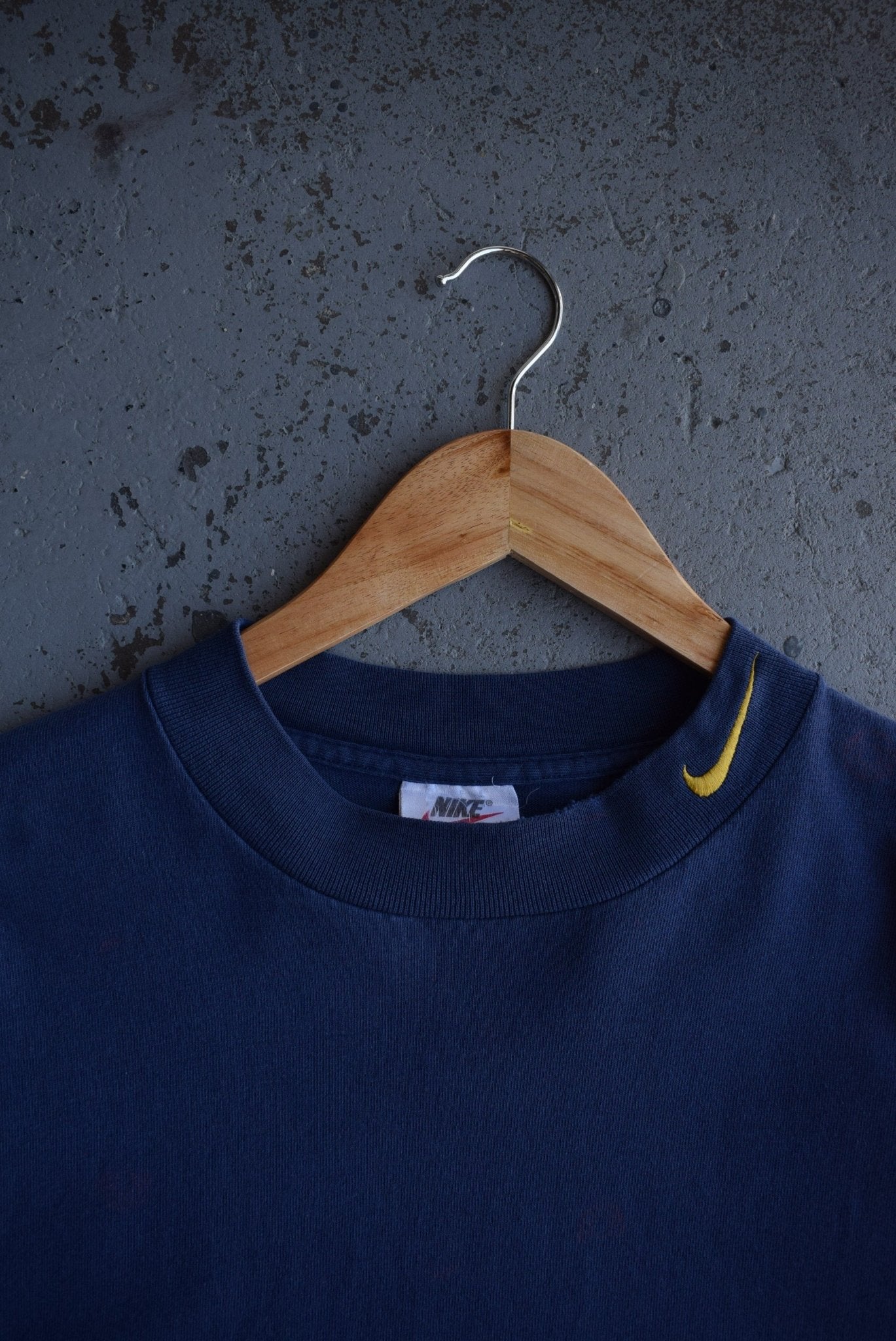 Vintage 90s Nike Classic Logo Embroidered Mockneck (XL) - Retrospective Store