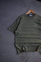 Vintage 90s Nike Classic Logo Embroidered Tee (L) - Retrospective Store