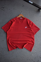 Vintage 90s Nike Classic Logo Embroidered Tee (L) - Retrospective Store