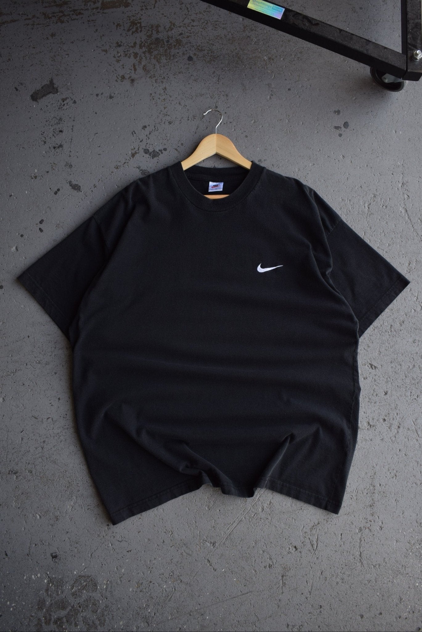 Vintage 90s Nike Classic Logo Embroidered Tee (XXL) - Retrospective Store