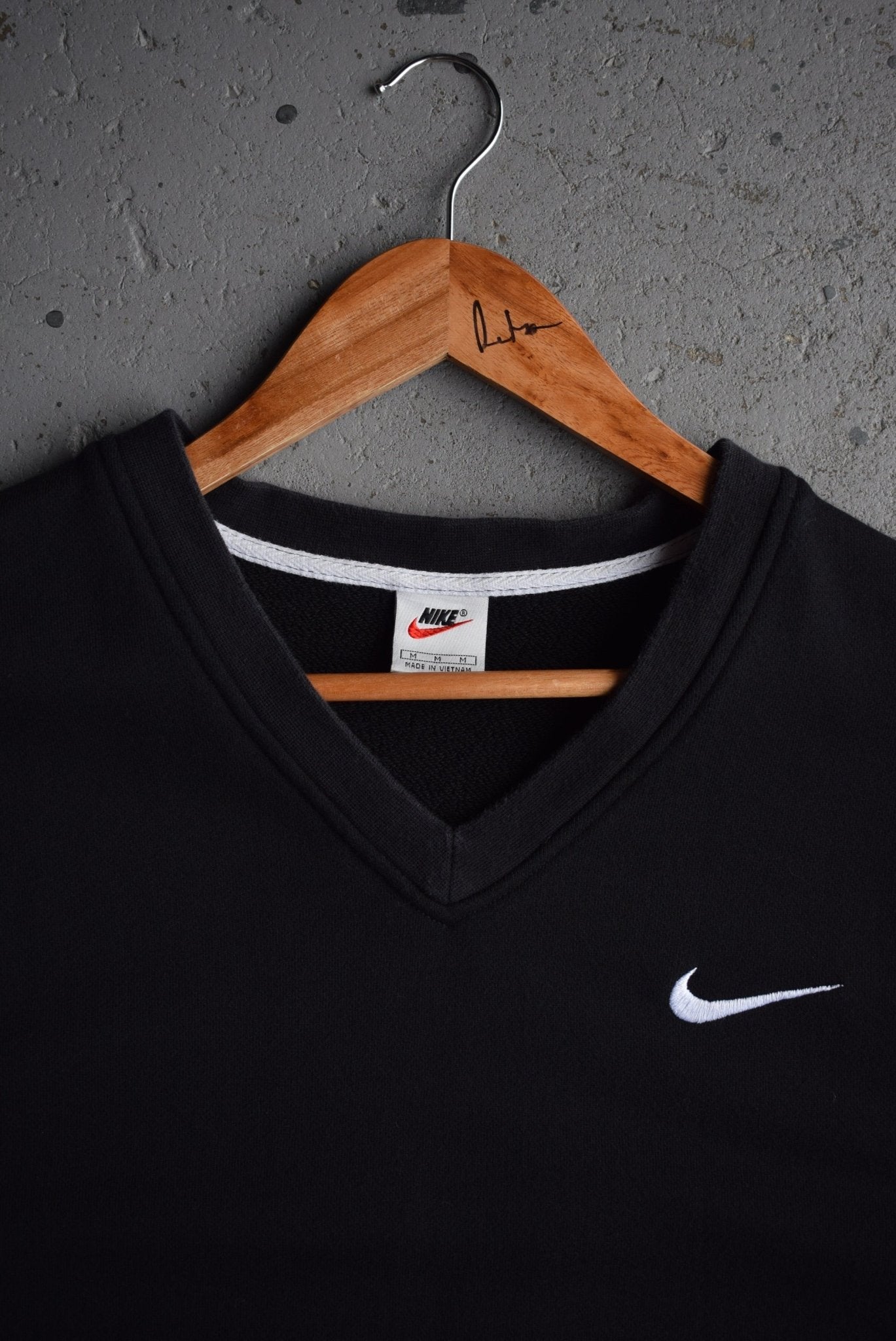 Vintage 90s Nike Classic Logo Embroidered Vest (M) - Retrospective Store