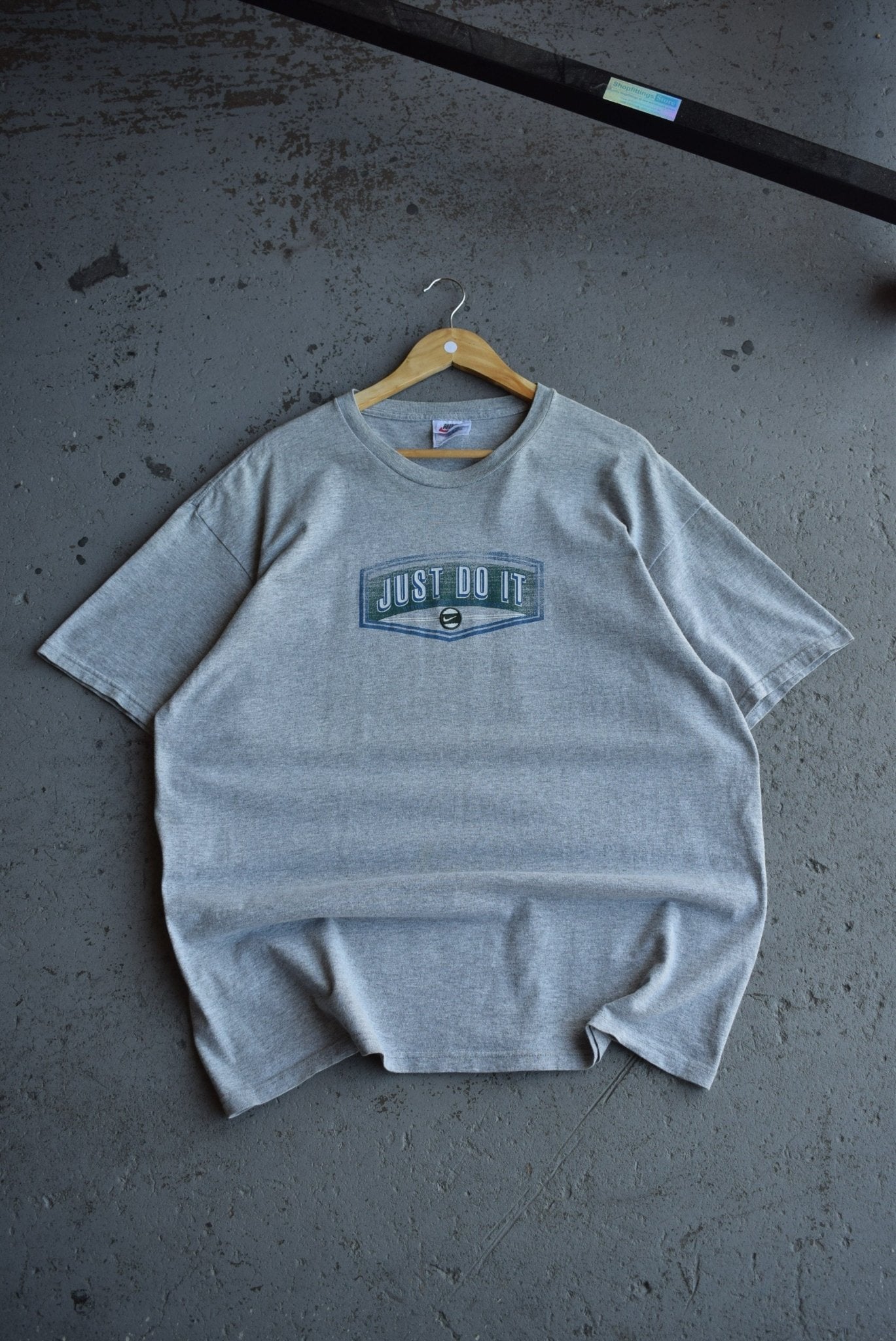Vintage 90s Nike 'Just Do It' Embroidered Tee (XL) - Retrospective Store