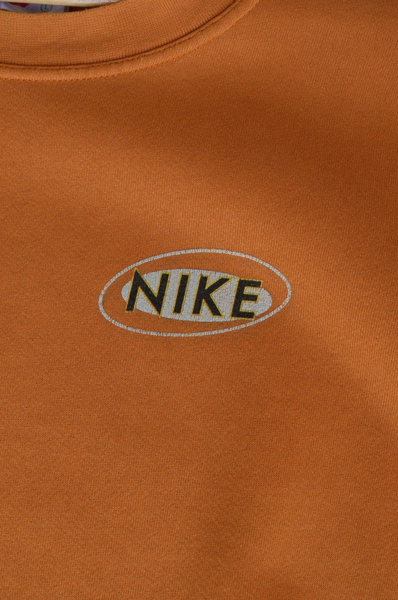 Vintage 90s Nike Spellout Crewneck (L/XL) - Retrospective Store