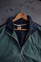 Vintage 90s Nike Spellout Embroidered Windbreaker Jacket (L) - Retrospective Store
