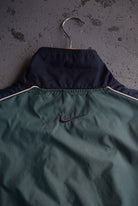 Vintage 90s Nike Spellout Embroidered Windbreaker Jacket (L) - Retrospective Store