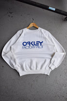 Vintage 90s Oakley Factory Pilot Spellout Crewneck (M) - Retrospective Store