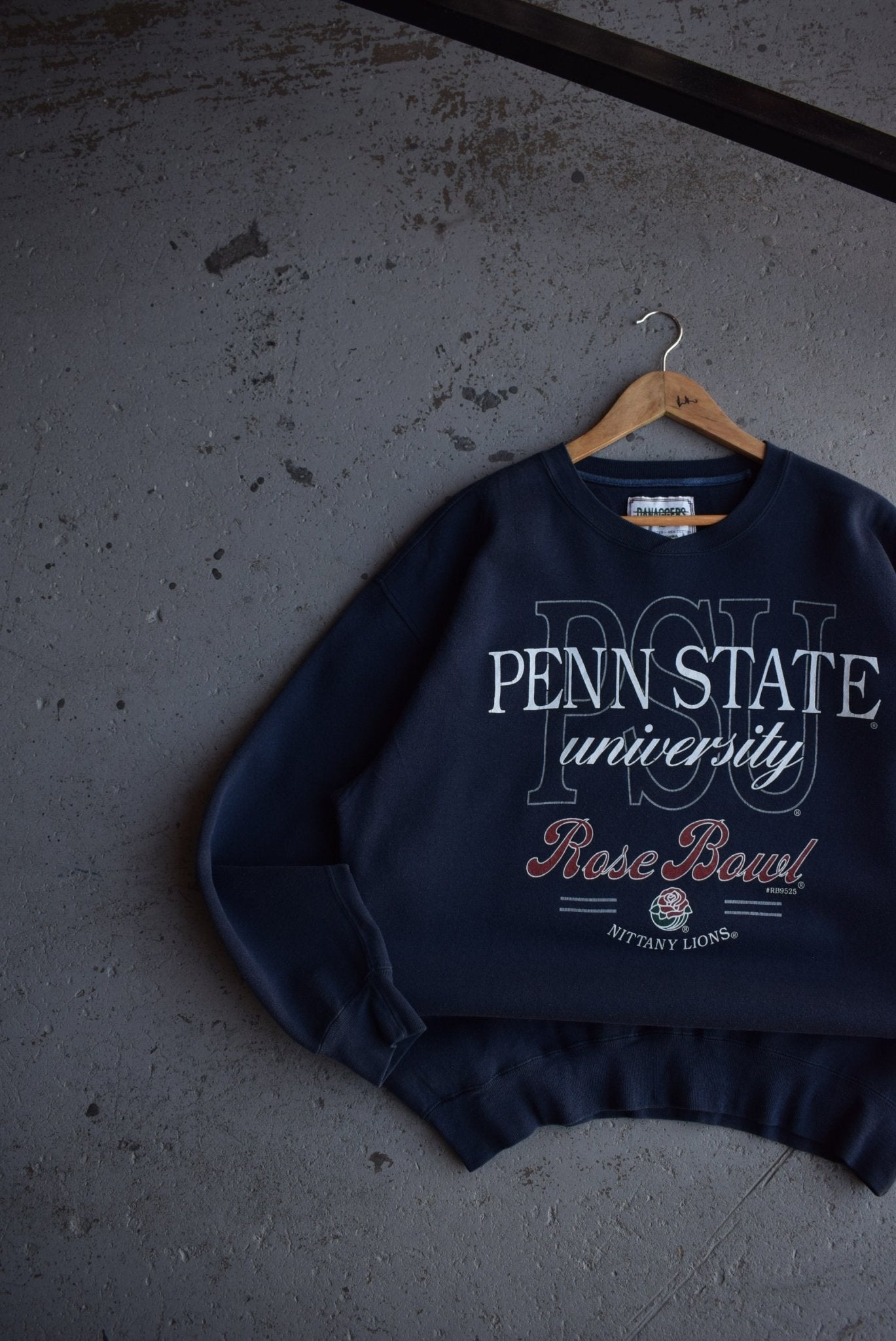 Vintage 90s Penn State University Rose Bowl Crewneck (L) - Retrospective Store