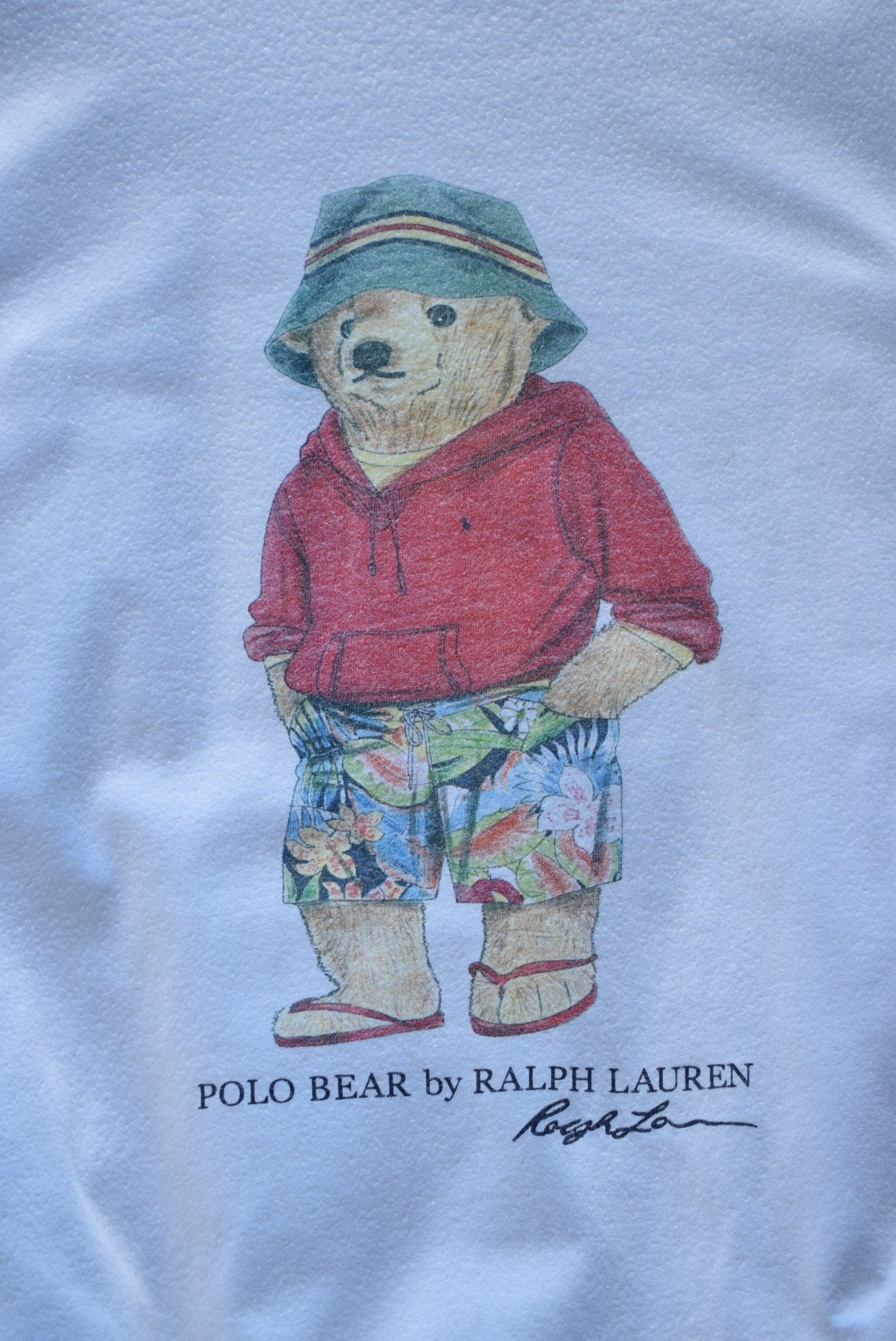 Vintage 90s Polo Bear Ralph Lauren Tee (XXL) - Retrospective Store