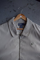 Vintage 90s Polo Ralph Lauren Classic Logo Embroidered Harrington Jacket (XXL) - Retrospective Store