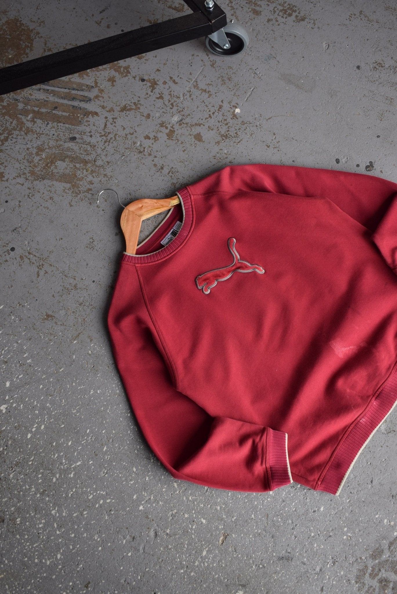 Vintage 90s Puma Embroidred Crewneck (S) - Retrospective Store