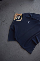 Vintage 90s Quiksilver Classic Logo Embroidered Tee (M/L) - Retrospective Store
