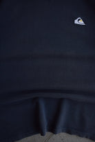 Vintage 90s Quiksilver Classic Logo Embroidered Tee (M/L) - Retrospective Store