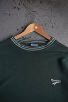 Vintage 90s Reebok Classic Logo Embroidered Crewneck (XL) - Retrospective Store