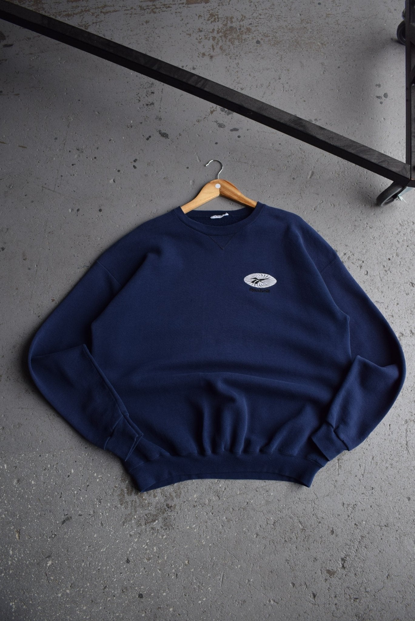 Vintage 90s Reebok Classic Logo Embroidered Crewneck (XL) - Retrospective Store