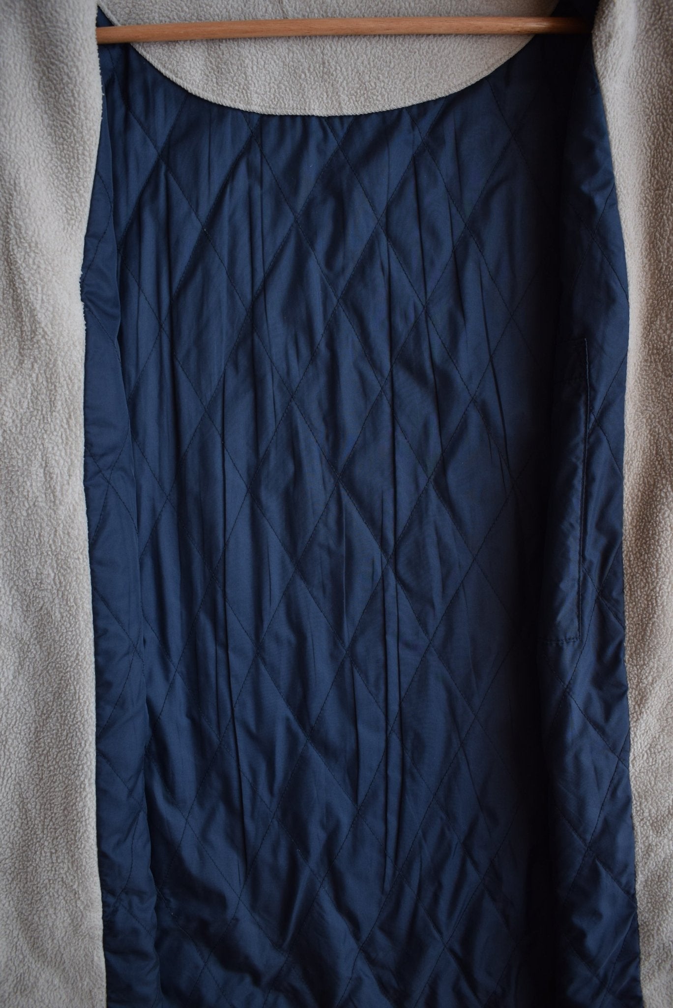 Vintage 90s Reebok Classic Logo Embroidered Fleece Jacket (XL) - Retrospective Store
