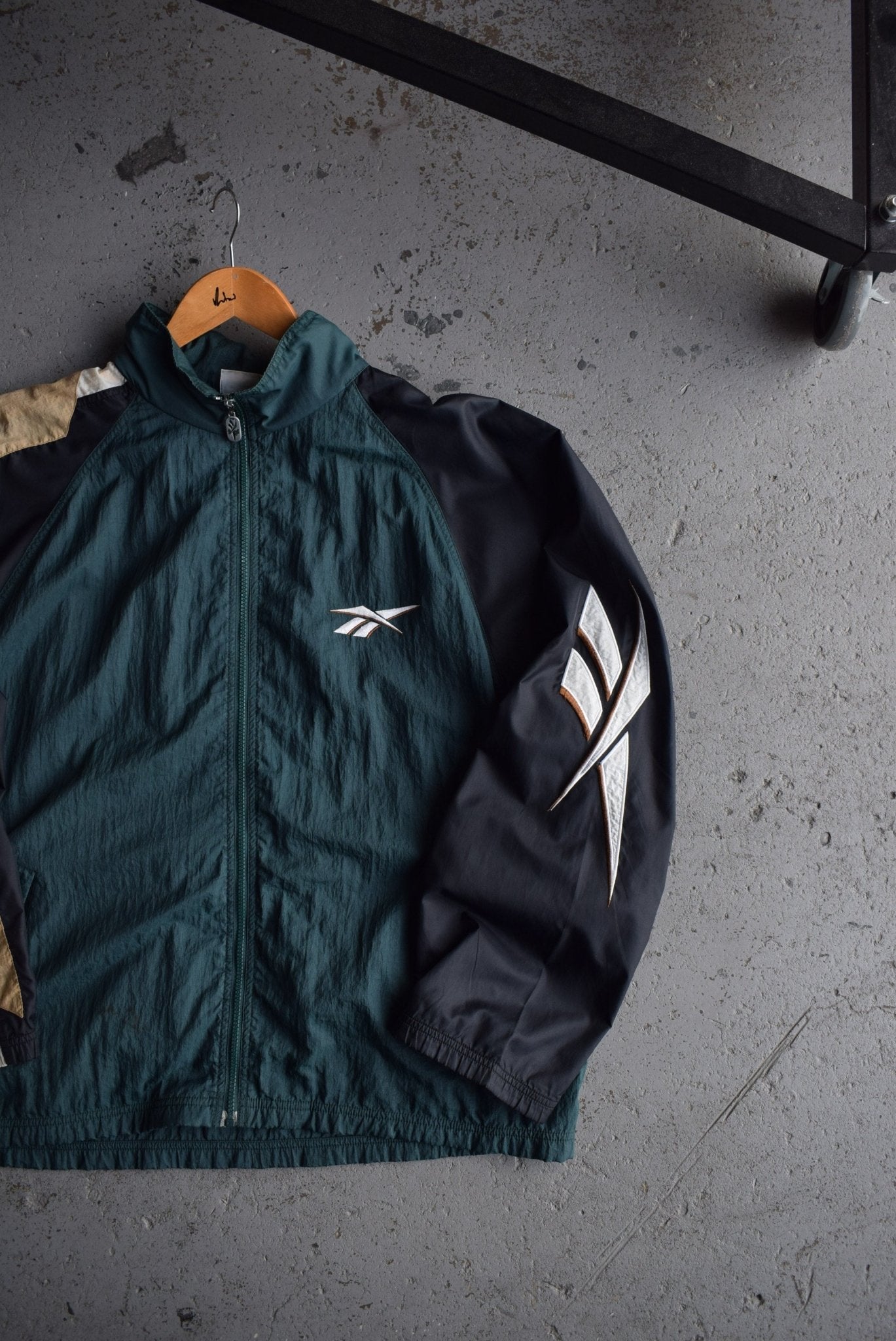 Vintage 90s Reebok Classic Logo Embroidered Jacket (L/XL) - Retrospective Store