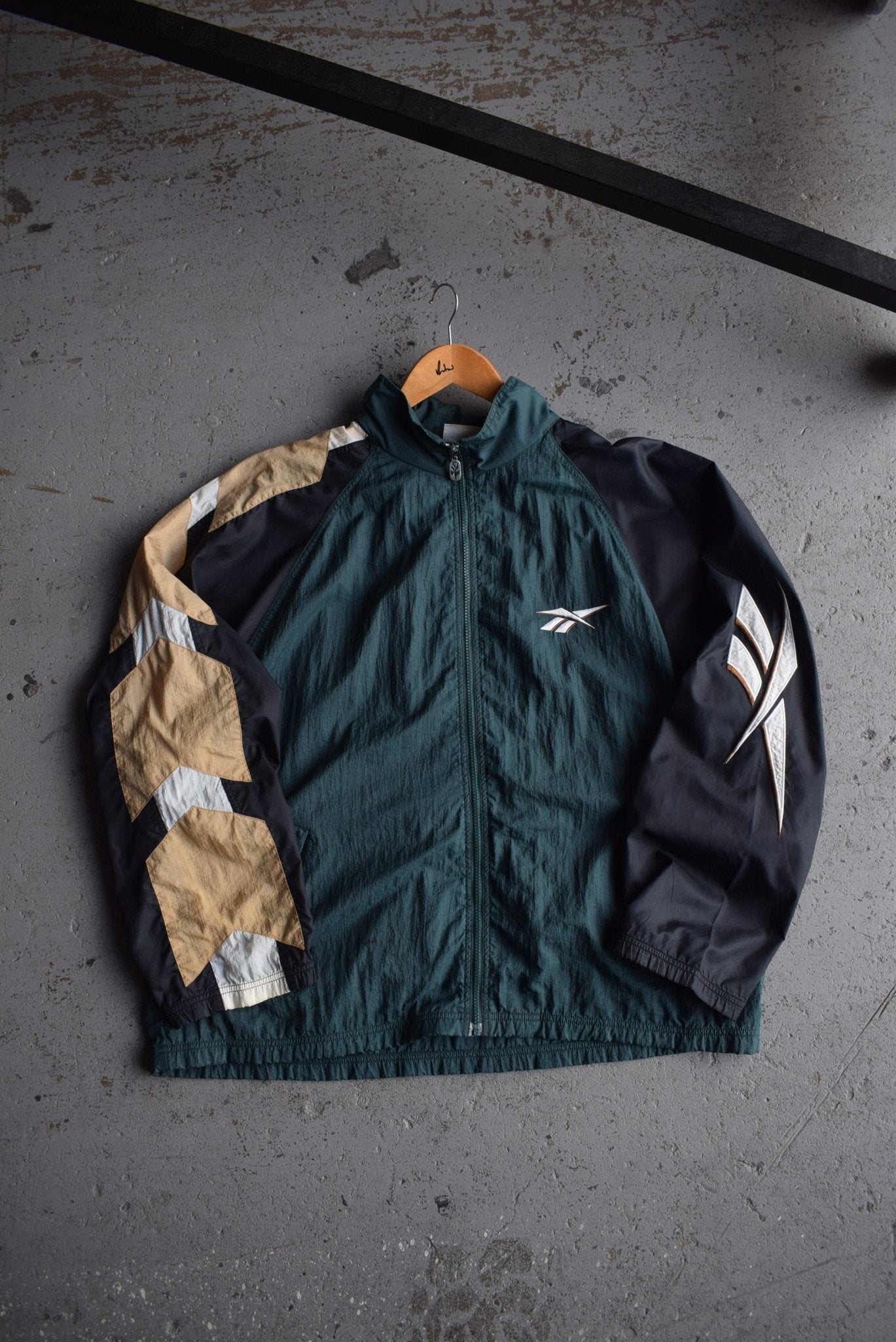 Vintage 90s Reebok Classic Logo Embroidered Jacket (L/XL) - Retrospective Store