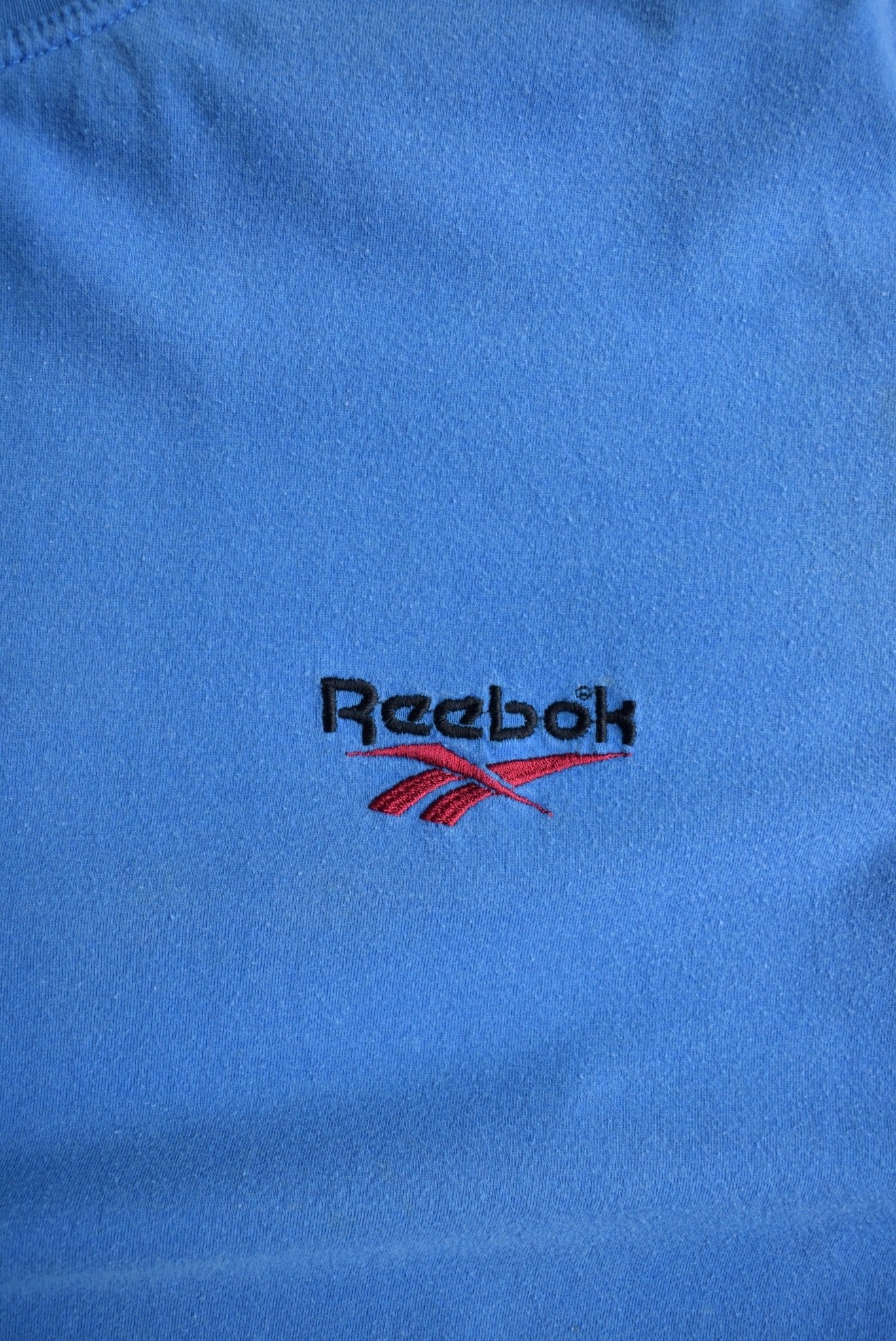 Vintage 90s Reebok Classic Logo Embroidered Tee (L) - Retrospective Store