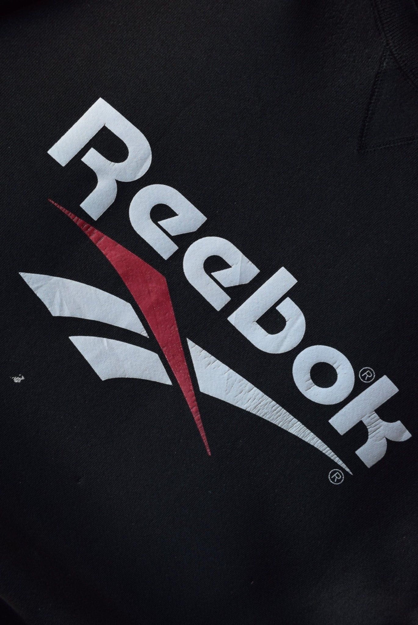 Vintage 90s Reebok Spellout Crewneck (L) - Retrospective Store