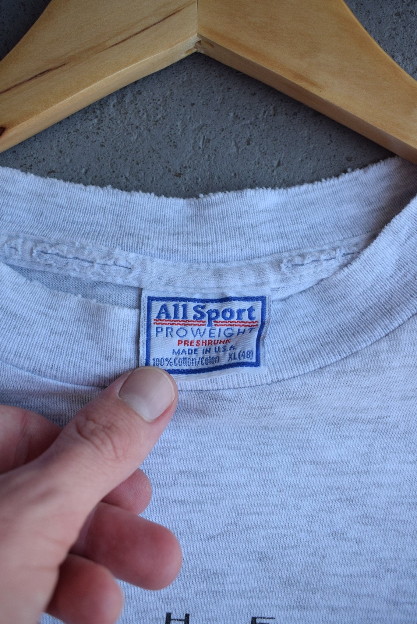 Vintage 90s Reebok Staff Tee (XL) - Retrospective Store