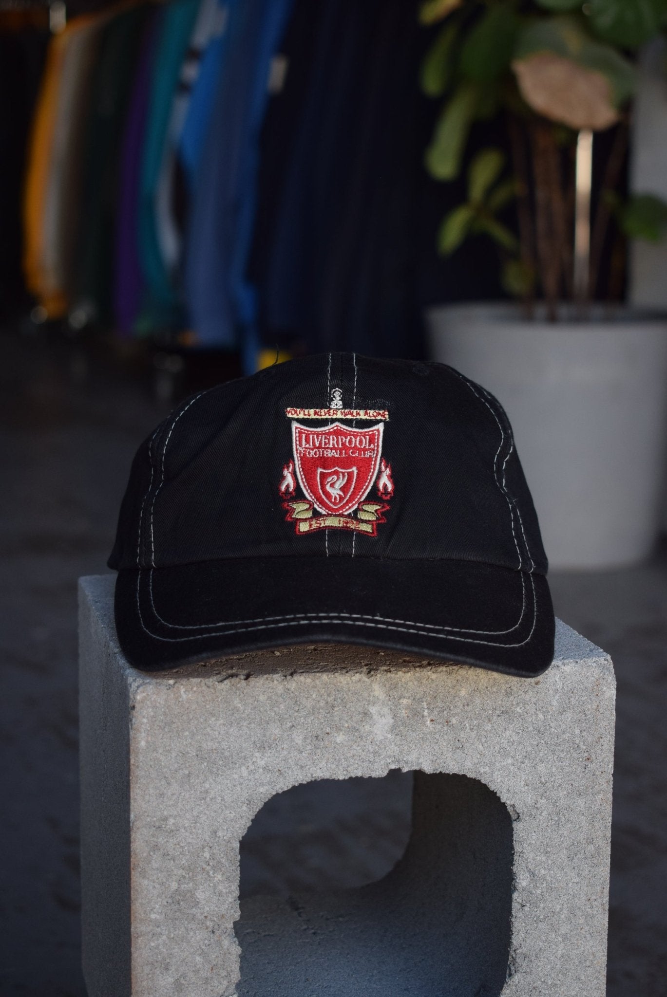 Vintage 90s Reebok x Liverpool Embroidered Hat - Retrospective Store