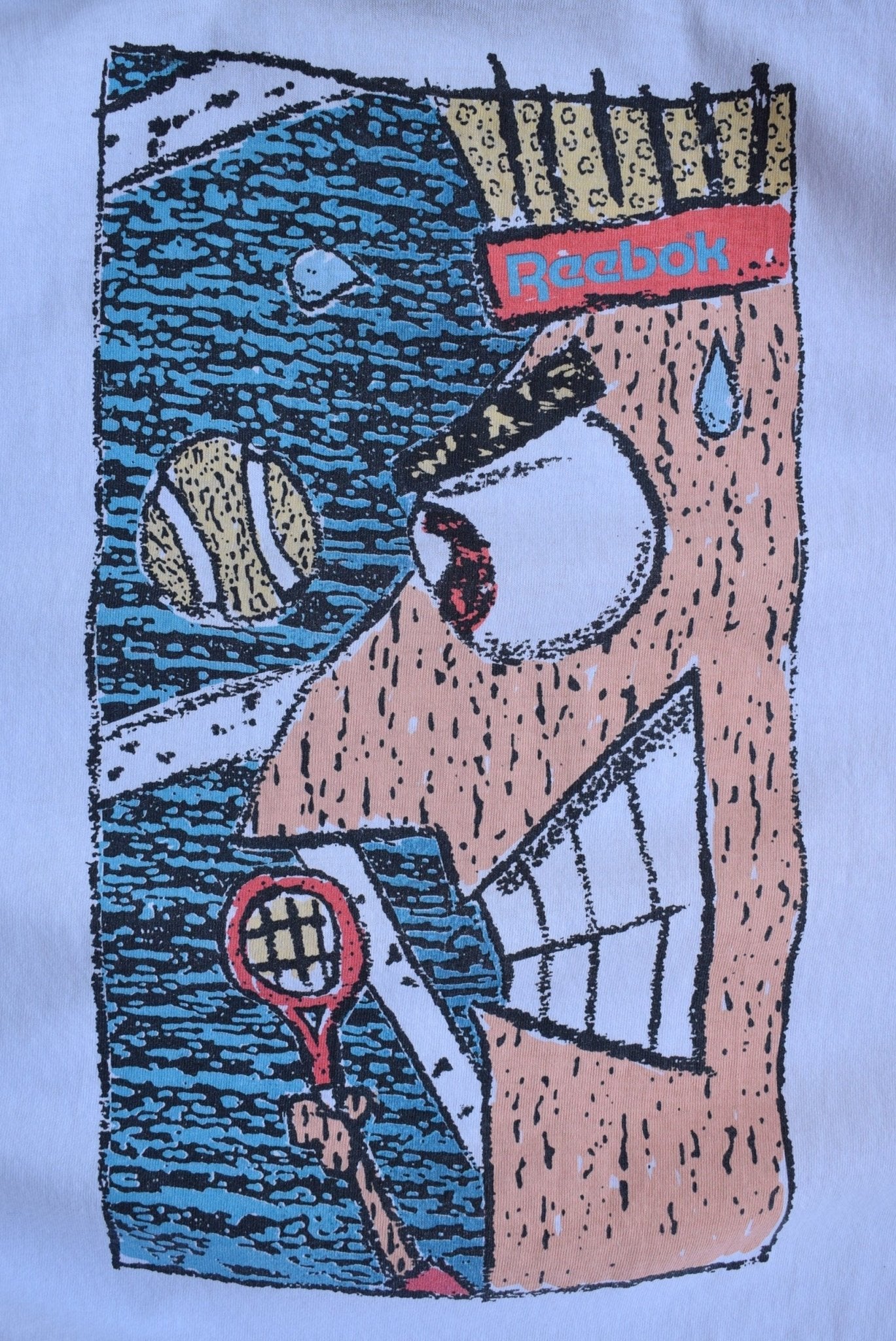 Vintage 90s Reebok x United States Tennis Association Tee (XL) - Retrospective Store