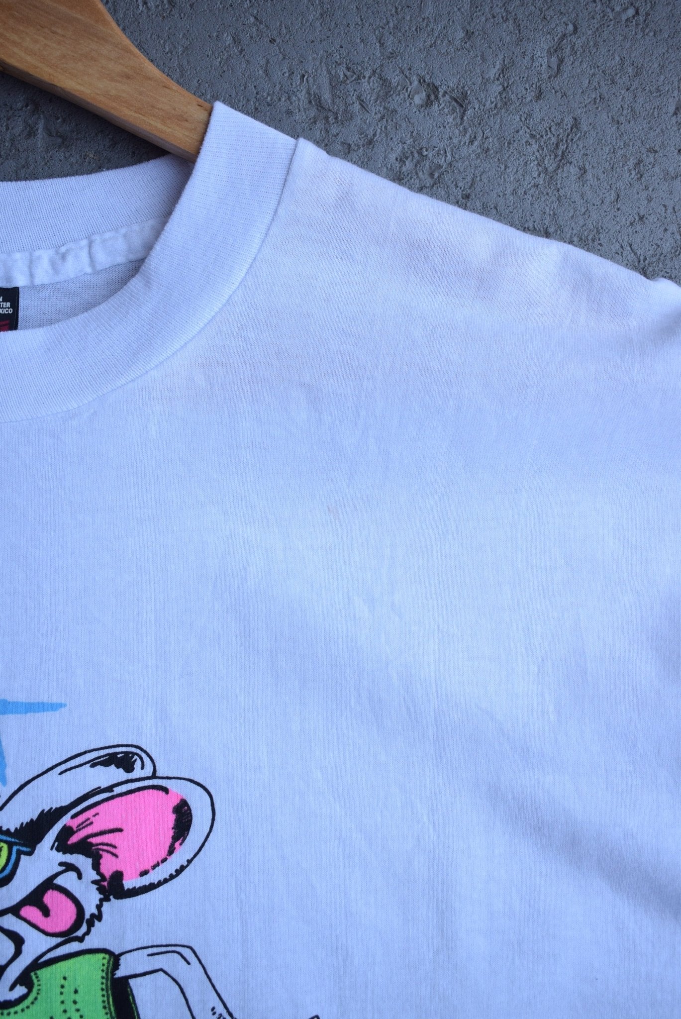 Vintage 90s Rink Rat Roller Blading Atlanta Graphic Tee (L) - Retrospective Store
