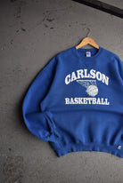 Vintage 90s Russell Athletic x Carlson Basketball Crewneck (XL) - Retrospective Store