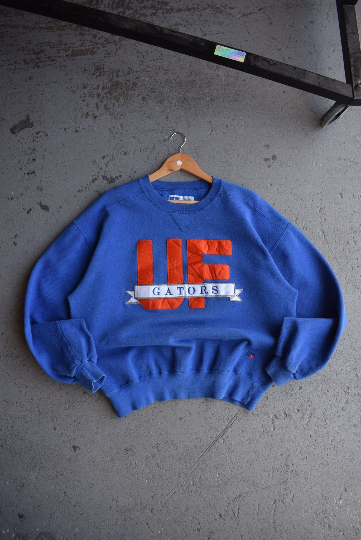 Vintage 90s Russell x University of Florida Gators Embroidered Crewneck (L) - Retrospective Store