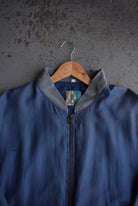 Vintage 90s Silk Bomber Jacket (L) - Retrospective Store
